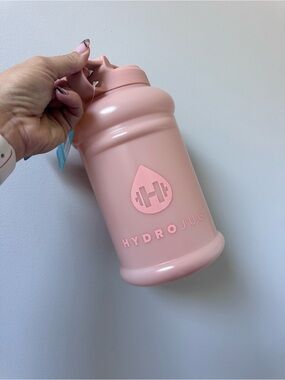 NWT HydroJug Blush Pink Water Jug 73 Oz.